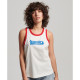 Superdry Γυναικεία αμάνικη μπλούζα Vintage Roll With It Vest